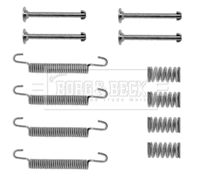 BBK6074 BORG & BECK Комплектующие, стояночная тормозная система