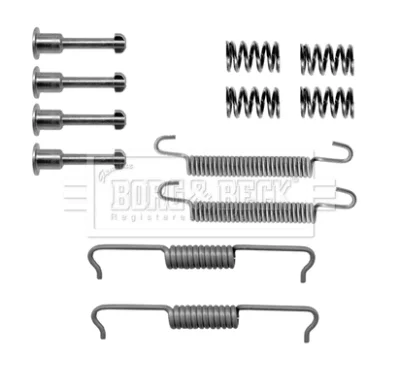 BBK6177 BORG & BECK Комплектующие, стояночная тормозная система