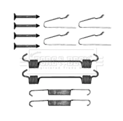 BBK6276 BORG & BECK Комплектующие, стояночная тормозная система