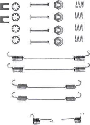 8DZ 355 200-371 BEHR/HELLA/PAGID Комплектующие, тормозная колодка