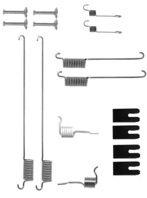 8DZ 355 200-721 BEHR/HELLA/PAGID Комплектующие, тормозная колодка