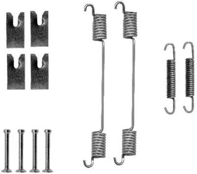 8DZ 355 200-751 BEHR/HELLA/PAGID Комплектующие, тормозная колодка