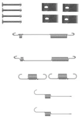 8DZ 355 200-941 BEHR/HELLA/PAGID Комплектующие, тормозная колодка