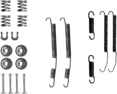 X0224 BEHR/HELLA/PAGID Комплектующие, тормозная колодка