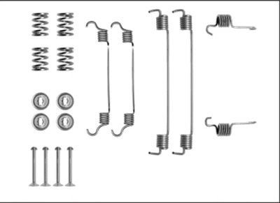 X0250 BEHR/HELLA/PAGID Комплектующие, тормозная колодка