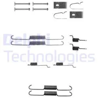 LY1307 DELPHI Комплектующие, тормозная колодка