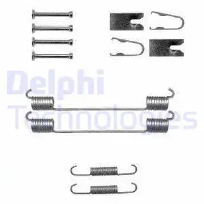 LY1369 DELPHI Комплектующие, тормозная колодка