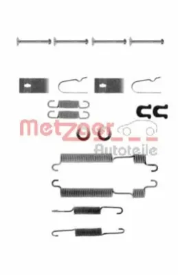 Комплектующие, тормозная колодка METZGER 105-0653
