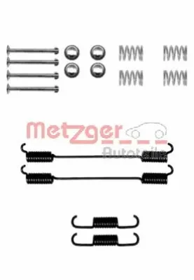 105-0796 METZGER Комплектующие, тормозная колодка