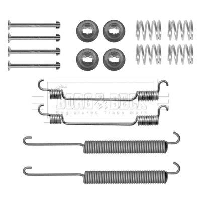 BBK6134 BORG & BECK Комплектующие, тормозная колодка