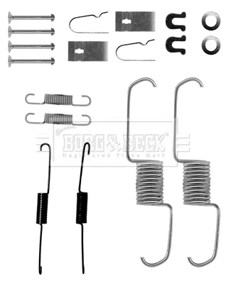 BBK6269 BORG & BECK Комплектующие, тормозная колодка