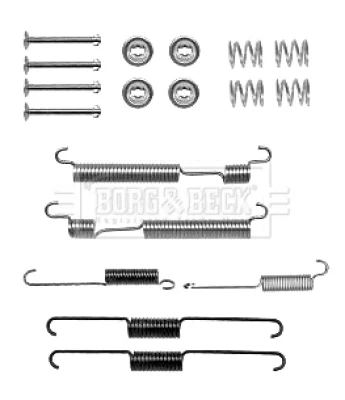 BBK6273 BORG & BECK Комплектующие, тормозная колодка