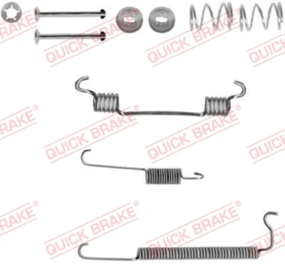 105-0849-1 OJD Комплектующие, тормозная колодка