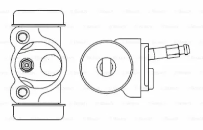 0 986 475 900 BOSCH Колесный тормозной цилиндр