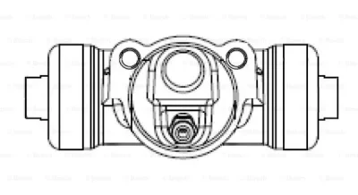 F 026 002 386 BOSCH Колесный тормозной цилиндр