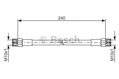 1 987 476 224 BOSCH Тормозной шланг