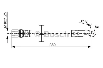 1 987 476 239 BOSCH Тормозной шланг