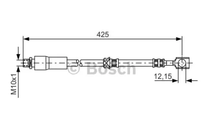 1 987 476 386 BOSCH Тормозной шланг