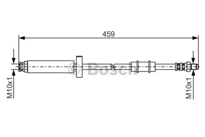 1 987 476 462 BOSCH Тормозной шланг