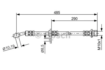 1 987 476 989 BOSCH Тормозной шланг