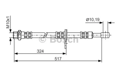 1 987 481 139 BOSCH Тормозной шланг