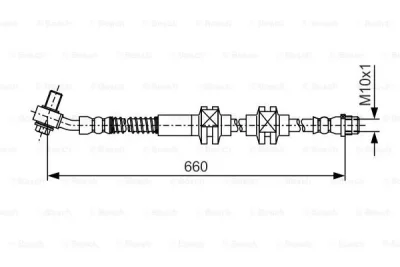 Тормозной шланг BOSCH 1 987 481 A49