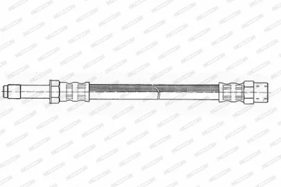 FHY2256 FERODO Тормозной шланг