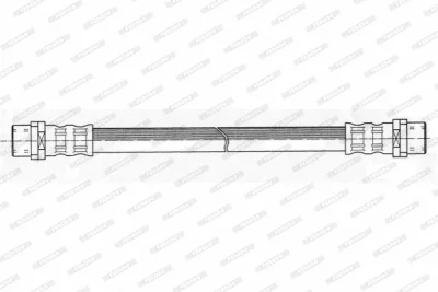 FHY2412 FERODO Тормозной шланг