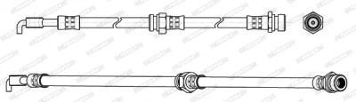 FHY2816 FERODO Тормозной шланг