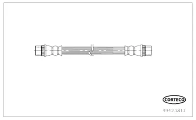 49423813 CORTECO Тормозной шланг