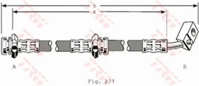 PHD159 TRW Тормозной шланг