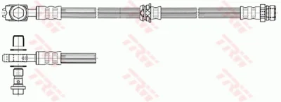 PHD560 TRW Тормозной шланг