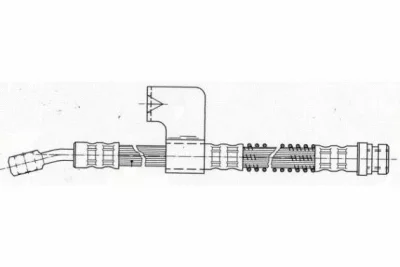 J3700516 NIPPARTS Тормозной шланг