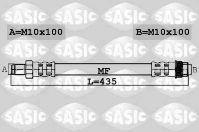 Тормозной шланг SASIC 6604035