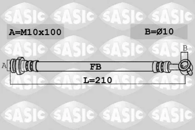 6606161 SASIC Тормозной шланг