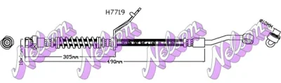 H7719 KAWE Тормозной шланг