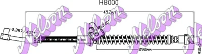 H8000 KAWE Тормозной шланг