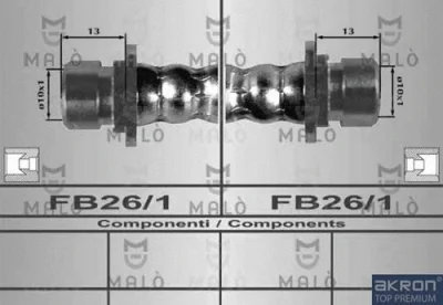 Тормозной шланг MALO 80283