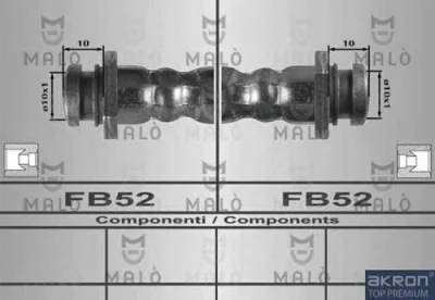 Тормозной шланг MALO 80298