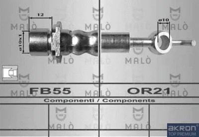 80324 MALO Тормозной шланг