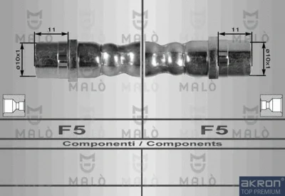 8038 MALO Тормозной шланг