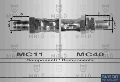 Тормозной шланг MALO 8600