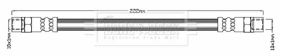 BBH6053 BORG & BECK Тормозной шланг