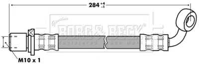 BBH7285 BORG & BECK Тормозной шланг