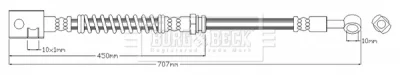 BBH7859 BORG & BECK Тормозной шланг