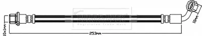 BBH8159 BORG & BECK Тормозной шланг