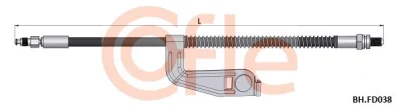 92.BH.FD038 COFLE Тормозной шланг