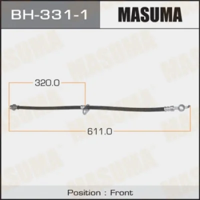 Тормозной шланг MASUMA BH-331-1