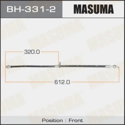 Тормозной шланг MASUMA BH-331-2