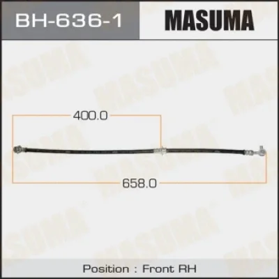 Тормозной шланг MASUMA BH-636-1